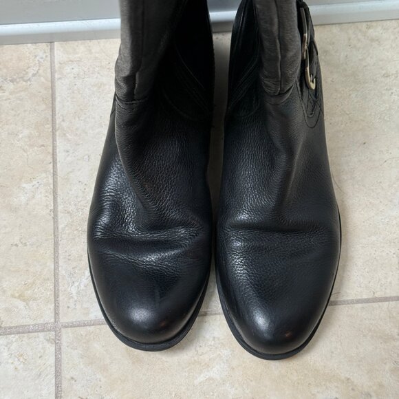 Naturalizer N5 Comfort Johanna Wide Shaft Knee High Riding Boot, Size 9M, Black - Picture 14 of 16